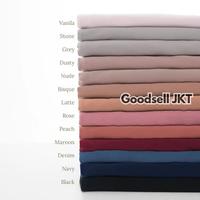 Gambar [TERMURAH] Hijab Pashmina Model Instan Bahan Jersey Tencel Stretch Premium V2 - Frappucino dari Goodsell JKT undefined 4 Tokopedia