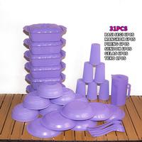Gambar Piring Mangkuk Gelas Plastik / Prasmanan Set / Perabotan Dapur Lengkap Termurah 31 Pcs Cocok Untuk Berbagai Acara - Segi Hijau dari Ibu Makmur20 undefined 5 Tokopedia