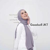 Gambar [TERMURAH] Hijab Pashmina Model Instan Bahan Jersey Tencel Stretch Premium V2 - Frappucino dari Goodsell JKT undefined 2 Tokopedia