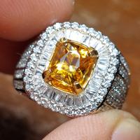 Gambar Natural Brown Zircon Octagon Clean Good Luster  Batu Permata Asli Memo dari Central Grosir Gemstone undefined 5 Tokopedia