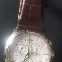 Gambar Jam Tangan Pria Tissot Couturier Chronograph 41mm T035.617.16.051.00 - Brown Leather Strap dari RevayahAlre undefined 2 Tokopedia