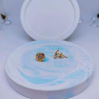 Gambar Anting emas model bulat permata emas kadar 375(8k) dari Toko mas JAYA INDAH undefined 3 Tokopedia
