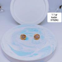Gambar Anting emas model bulat permata emas kadar 375(8k) dari Toko mas JAYA INDAH undefined 1 Tokopedia