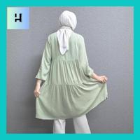 Gambar Haikalin_* TUNIK CRINKLE WANITA | TUNIK LAYER WANITA KEKINIAN BY YOUNIQ.ID - Black, L dari Haikalin-Store undefined 4 Tokopedia