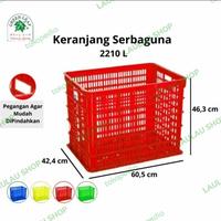 Gambar 100% NEW BOX CONTAINER GREEN LEAF 2210 L / KERANJANG INDUSTRI UNTUK SPARE PART HAPPY SHOPING dari Kankiya Grosir undefined 1 Tokopedia