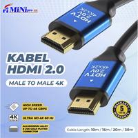 Gambar Kabel HDMI MALE TO MALE 4K HD 20M 30M MINIPRO - 30M dari Minipro Network undefined 1 Tokopedia