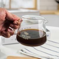 Gambar Coffee Maker Pot V60 Drip Pour 400 ml Kettle Teko Kopi Teh Barista Glass - 600ml dari Tosco Official undefined 3 Tokopedia