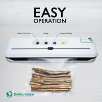 Gambar Mesin Vacuum Plastik Alat Packing Sealer Makanan DELKOCHOICE PREMIUM - Auto Polos dari RUSFET Official Store undefined 3 Tokopedia