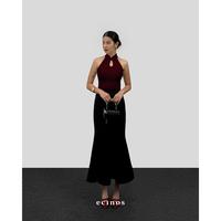Gambar ECINOS - Fitted Halter Tencel Top | Atasan Wanita | Blouse Wanita - White, Sleeveless S dari ecinos undefined 5 Tokopedia