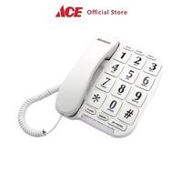 Gambar New Ace Telepon Analog Big Button Telephone Telpon Rumah Alat Komunikasi Elektronik Tangga Hotel Restoran Berkualitas - Hitam dari arielajeee undefined 2 Tokopedia