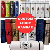 Gambar Tumblr Tumbler Custom Termos air panas LED 420 ML "PEAS CUP" Lock & Clip on Sablon/ Print UV/ Laser Grafir Cetak Nama/ Logo - Hitam dari Gudang Fashion Id undefined 5 Tokopedia