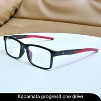 Gambar kacamata progresif one drive atau Nigth Drive anti silau lampu mobil - HITAM SILVER, Normal add+3.00 dari Laura Optical undefined 1 Tokopedia