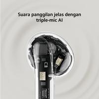 Gambar Mi Buds 5 Earphone TWS Qualcomm aptX Lossless Hi-Res Audio Harman AudioEFX Triple-mic AI - Graphite Black dari Ploletalshop undefined 2 Tokopedia