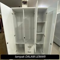 Gambar lemari 3 pintu laci luar minimalis dari Kenzo jaya undefined 2 Tokopedia