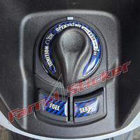 Gambar EMBLEM KUNCI NMAX KEYLESS SEAT FUEL STICKER PANEL KONTAK NMAX NEO TURBO KEY LESS bx12 - Biru Muda dari Alex aka undefined 3 Tokopedia