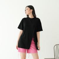 Gambar ALO OVERSIZED TEE / BASIC TSHIRT/ KAOS WANITA / BASIC TEE - Black dari FurqonnMustaqimm undefined 4 Tokopedia