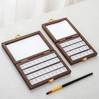 Gambar Empty Watercolor Palette Paint Container Portable Watercolor Paint Palette Box with Mixing Area Paint Tray Box for Painters dari Agnesfrag Fashion undefined 3 Tokopedia