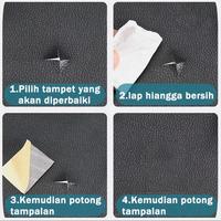 Gambar Stiker Leather Bahan Kulit Berkualitas Import Untuk Sofa Jok Mobil / Jok Motor / Penambal Sofa dari LapakBen undefined 4 Tokopedia
