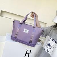 Gambar RSM Tas Travel Lipat Motif Besar Foldable Polos Tas Koper Jinjing - 2 TINGKAT ABU dari Retail Shopping Mall undefined 4 Tokopedia