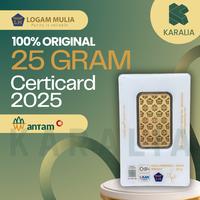 Gambar Emas Antam 25 Gram Emas Logam Mulia Antam 25 Gram LM Antam 25 Gram Logam Mulia 25 Gram - 2025 dari KARALIA undefined 3 Tokopedia