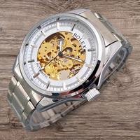 Gambar Jam Tangan Pria Keren New AUTOMATIC SKELETON Mesin Transparan Premium - Silv Combi Gold dari Chelsea Watchs undefined 5 Tokopedia