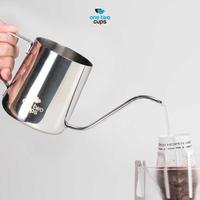Gambar Teko Kopi Teh Pitcher Teapot Drip Kettle Cup Leher Angsa Stainless - 350ml dari REVOSTORE Mart undefined 3 Tokopedia