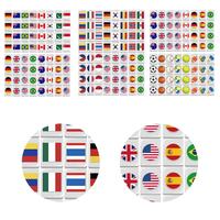 Gambar 64Pcs Escape Game Blocks Mini Mahjong Tiles Home Classic Board Game Mahjong Game Set Tile Game - large flags dari Agnesfrag Fashion undefined 1 Tokopedia