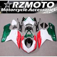 Gambar New ABS Whole Motorcycle Bike Fairings Kit Fit For DUCATI 848 evo 1098 1198 1098s 1198s Bodywork Set Custom Red Green dari LongSarabi undefined 1 Tokopedia