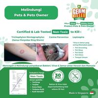 Gambar Germ Killer Disinfektan Pet Odor Remover Penghilang Bau Virus Kotoran Anjing atau Kucing Bebas Virus Kuman Pengganti Karbol Floral 2 Liter dari Germ Killer ID undefined 2 Tokopedia