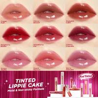 Gambar (NEW) Tinted Lippie Cake By AZARINE Lip Tint ( Liptint ala Korea Longlasting Hydrating Extra Moisturizing 2.9ml) - 06 CherryCupcak dari Shaqueena Cosmetics Bandung undefined 4 Tokopedia