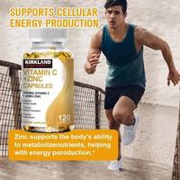 Gambar Termurah !! KIRKLAND Vitamin C 1000mg with Zinc 20mg Capsules for Supports Cellular Energy Production 120pcs dari GENNDIS undefined 3 Tokopedia