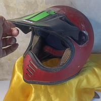 Gambar helm trail cros jadul vintage costum dari Basuki galeri undefined 2 Tokopedia