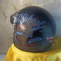 Gambar helm cakil jadul motor vespa costum dari Basuki galeri undefined 2 Tokopedia