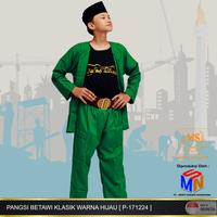Gambar PANGSI BETAWI KLASIK WARNA HIJAU [ P-171224 ] - S dari MSBusanaAdat undefined 4 Tokopedia