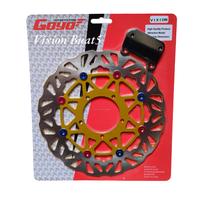 Gambar Piringan Disc Cakram Depan Variasi Model PSM 300mm Vixion Old New pnp - bulat Gold CR7, Vixion 300mm dari @Pin Acc Motor@ undefined 4 Tokopedia