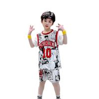 Gambar Kids Basketball Uniform Slam Dunk Edition - Jersey / Baju Basket Shohoku Anak dari SpoVers Storage undefined 2 Tokopedia