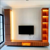 Gambar Backdrop Tv Minimalis Modern Bahan PVC HPL Playwood Custom Meja Tv Gantung Lampu LED Promo Termurah - Pvc Board HPL dari Rufaidah Interior undefined 3 Tokopedia