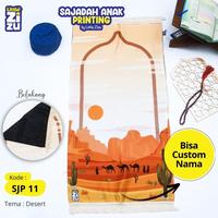 Gambar (STR) Sajadah Anak Printing Custom Nama Anak - SJP 04, TANPA NAMA dari rulo rulo undefined 4 Tokopedia