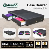 Gambar Divan Laci / Base Drawer / Rangka Tempat Tidur Kasur Springbed Busa Guhdo [Tanpa Kasur] 90x200 100x200 120x200 140x200 160x200 180x200 200x200 - 90 x 200 dari Wisma Mebel Jakarta undefined 1 Tokopedia