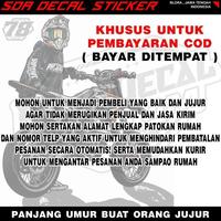 Gambar Stiker Full Body Mio Sporty Mio Smile - Decal Sticker Variasi Motor Mio Bisa Custom Nama Sda.05 - 1, Glossy dari EDELWYS undefined 4 Tokopedia