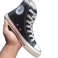Gambar Sepatu sekolah sneakers skate WARRIOR sparta HC High Cut hitam putih original unisex - Hitam Putih HC, 35 dari keishacollect undefined 3 Tokopedia