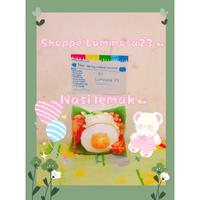 Gambar Paper squishy handmade kawaii Cute food!!!! - Nasi lemak dari Luminosa23 undefined 1 Tokopedia
