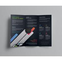 Gambar Brosur A4 Lipat 3 (Tri-Fold Brochure), Print Full Color 2 Sisi -- Harga Tertera adalah Harga Per Rim untuk Quantity Pesanan 3 Rim (1.500 Lembar) dari Paragon Printing undefined 2 Tokopedia