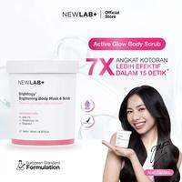 Gambar Newlab Brightlogy Brightening Body Mask & Scrub Lulur Badan Masker Badan Body Scrub Pemutih dari GUDANG SKINCARE SBY undefined 1 Tokopedia