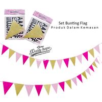 Gambar bunting flag costum pink/ banner DIY / banner costum / banner sticker dari PARTY HOPE 2 undefined 2 Tokopedia