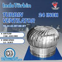 Gambar Turbin Ventilator 24 Inch Turbine Roof Fan Ventilasi Exhaust Atap Rumah Pabrik 24" IndoTurbin dari Kipas Online CKE undefined 1 Tokopedia