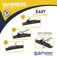 Gambar Wiper Blade Hybrid Mobil 22 Inchi (1pc) satuan Dr Fischer dari Indo Utama Otoparts undefined 4 Tokopedia