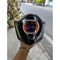 Gambar lampu depan vixion old set biled AES turbo SE headlamp Vixion old set biled lampu biled vixion !! dari Rizco Sorot undefined 2 Tokopedia