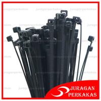 Gambar KABEL TIES 3.6 x 250 MM HITAM - PENGIKAT KABEL TIS - CABLE TIE 100 PCS dari Pedagang Powertools undefined 2 Tokopedia