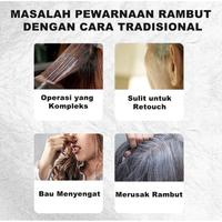 Gambar Terlaris CrownCare Pewarna Rambut - Hair Coloring Cream Alami | Pewarna Rambut Ammonia Free & Anti Uban, Warna Hitam & Coklat Gelap -  Hitam alami dari DUNIA SOAP undefined 4 Tokopedia